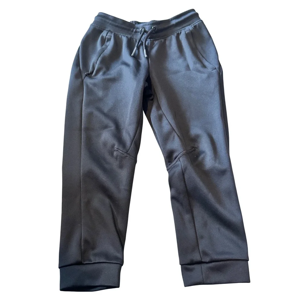 All in Motion Boys Black Jogger Pants XS 4/5 Activewear Recycled Polyester